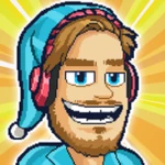 pewdiepie: tuber simulator android application logo